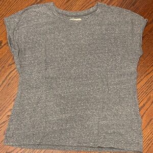 Hollister Heather Gray Short Sleeve Tee